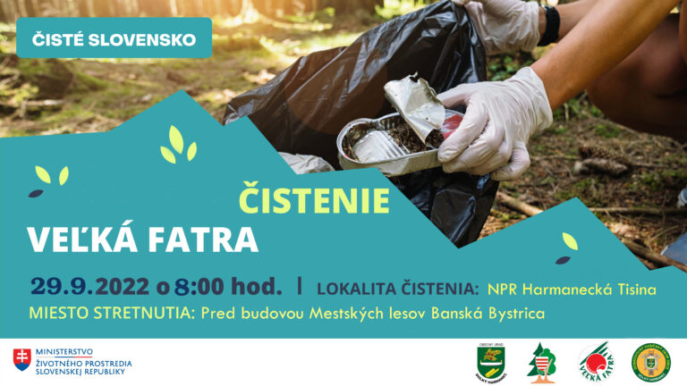 Čistenie NPR Harmanecká Tisina