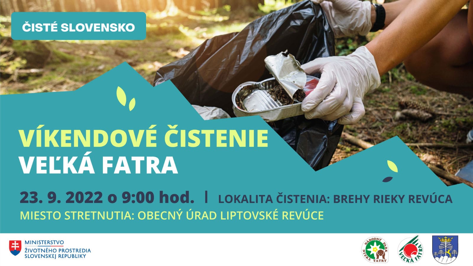 Weekend cleaning of the banks of the Revúca River