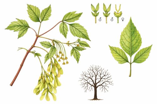 Javorovec jaseňolistý (Negundo aceroides, syn. Acer